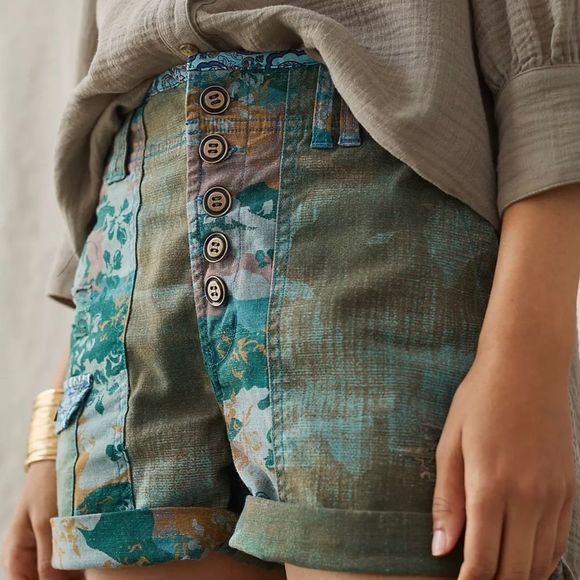Anthropologie Pilcro The Wanderer Field shorts size 27 - Picture 1 of 13
